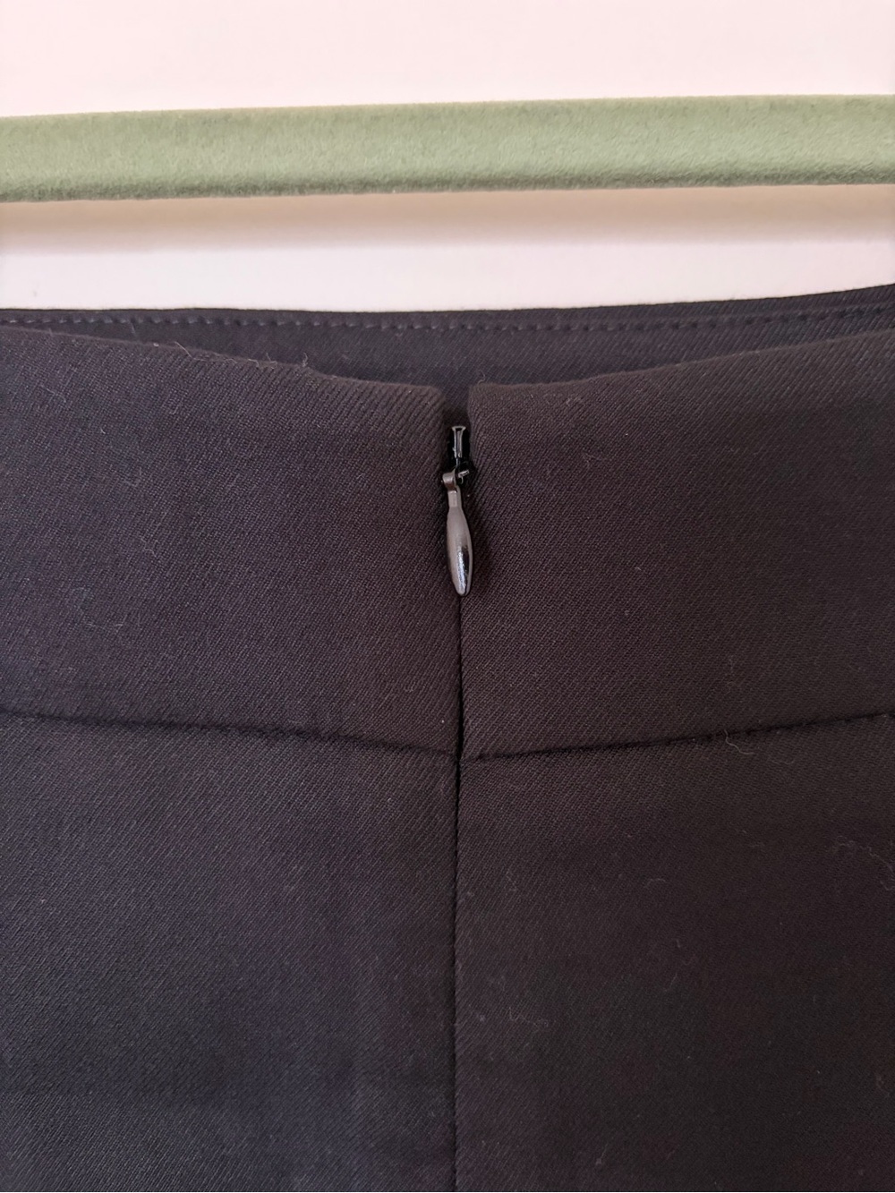 Pixie Market Black Midi Skirt with Mesh Sheet Bottom - Picture 6 of 7